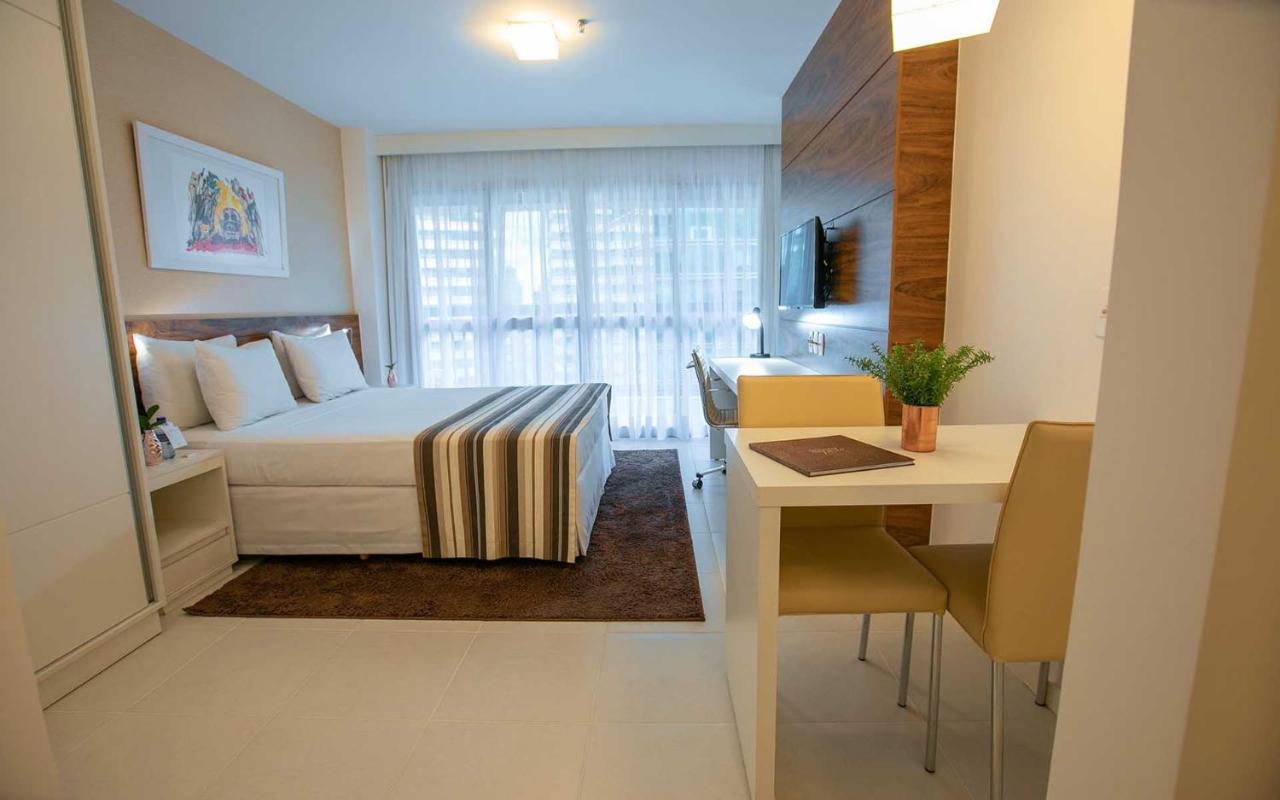 Apartamento Flat Vision Estacionamento E Varanda Shn A618